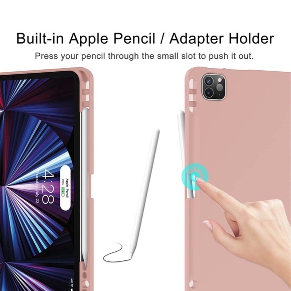 Rose Gold Case For iPad Pro 11 inch 2021 - Picture 10 of 12